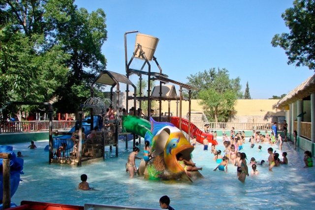 Zona infantil del molino